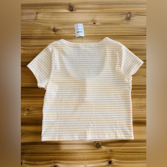 NEW Cotton On Willa Waffle Shirt Sleeve Henley Women’s size Large NWT - Picture 14 of 15